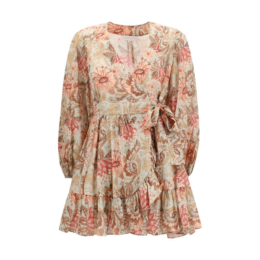 Zimmermann 100% Cotton dress in multicolor
