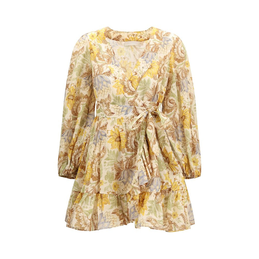 Zimmermann 100% Cotton tunic dress in multicolor