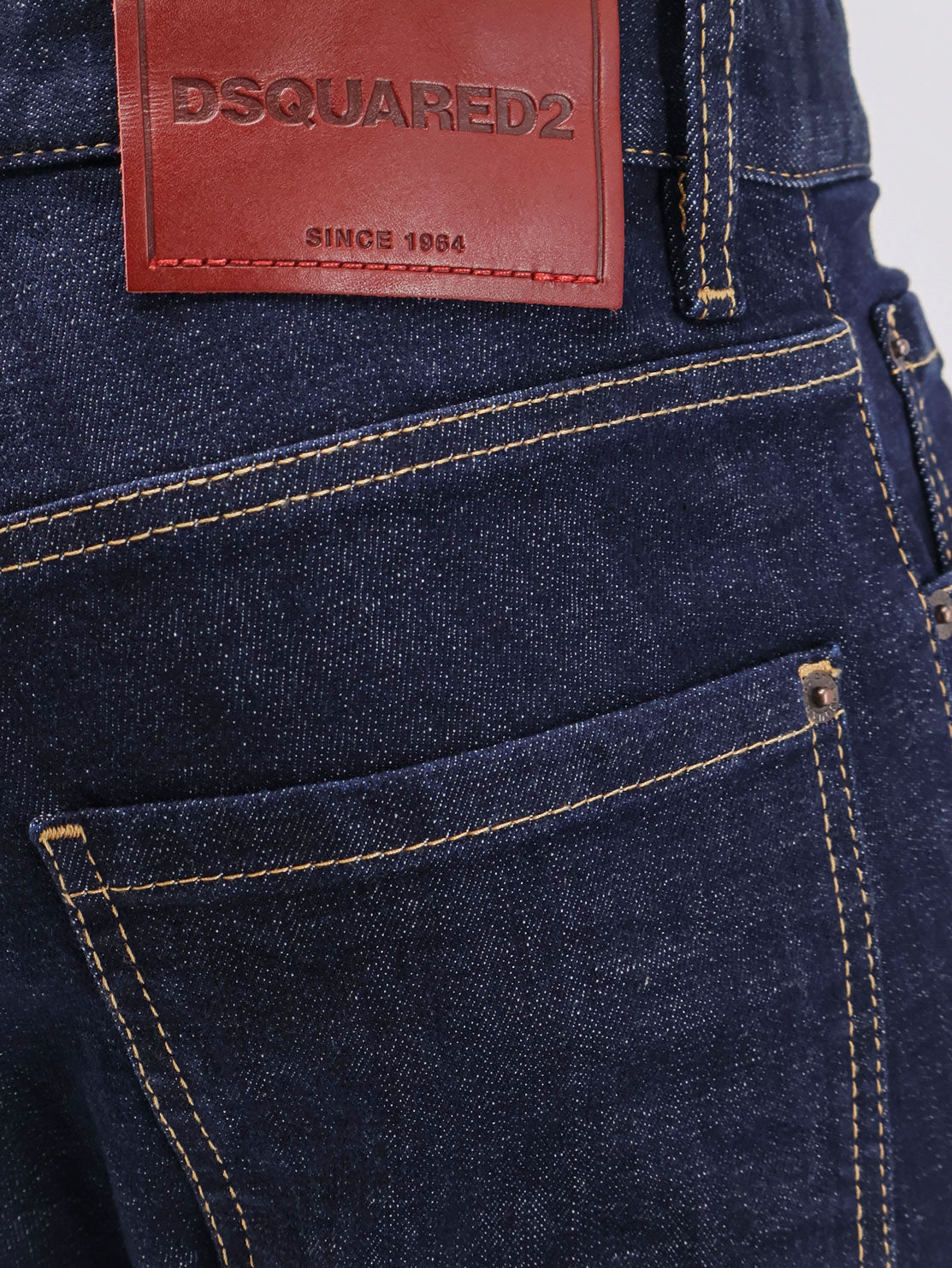 Dsquared2 Jeans Blue Cotone Elastan