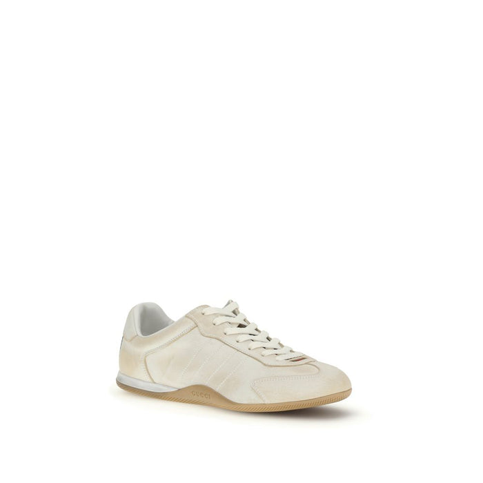 Gucci Upper 100% Calf Leather Bos Taurus sneaker in white — view 2