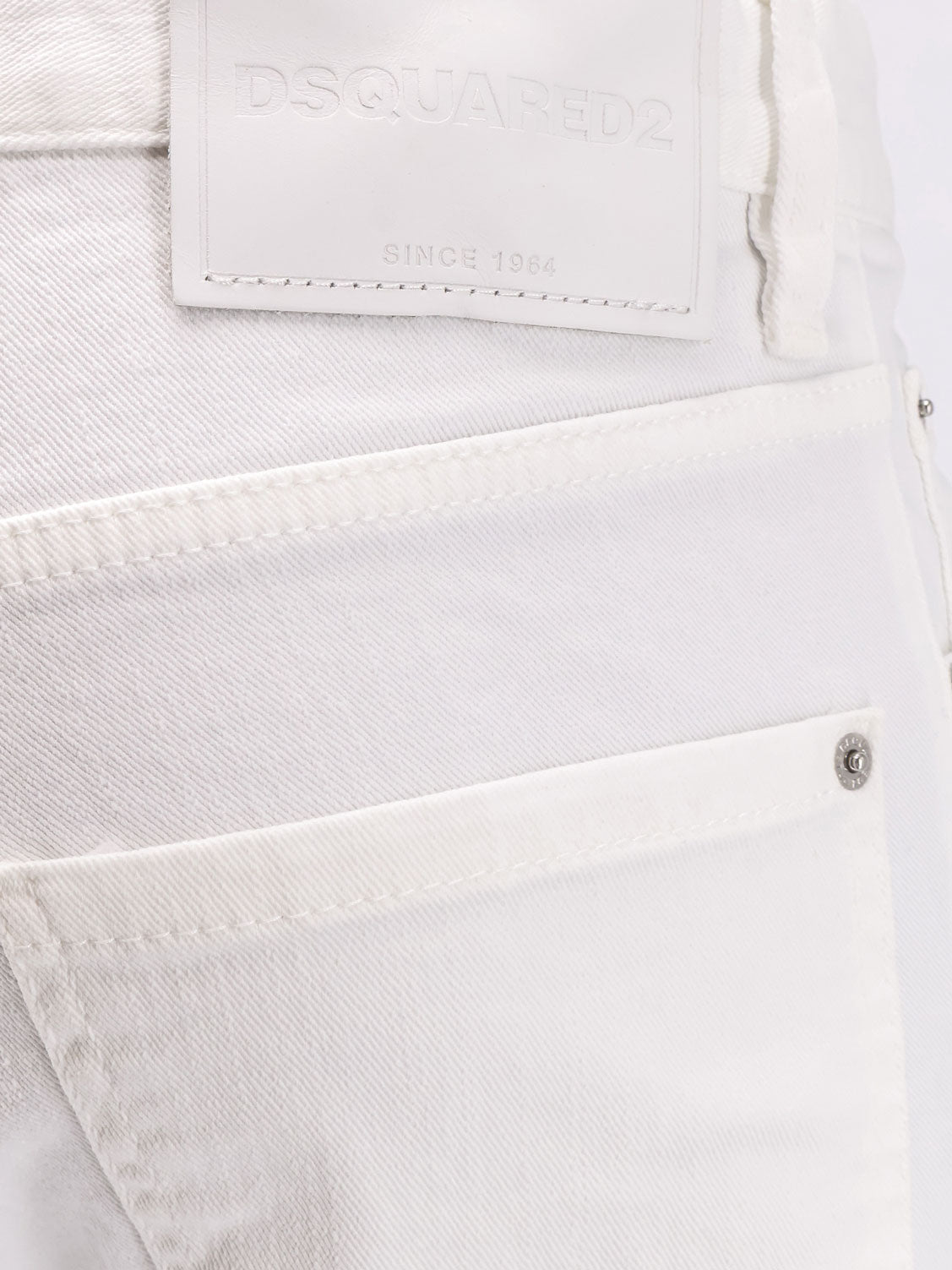Dsquared2 RTW White Cotone Elastan