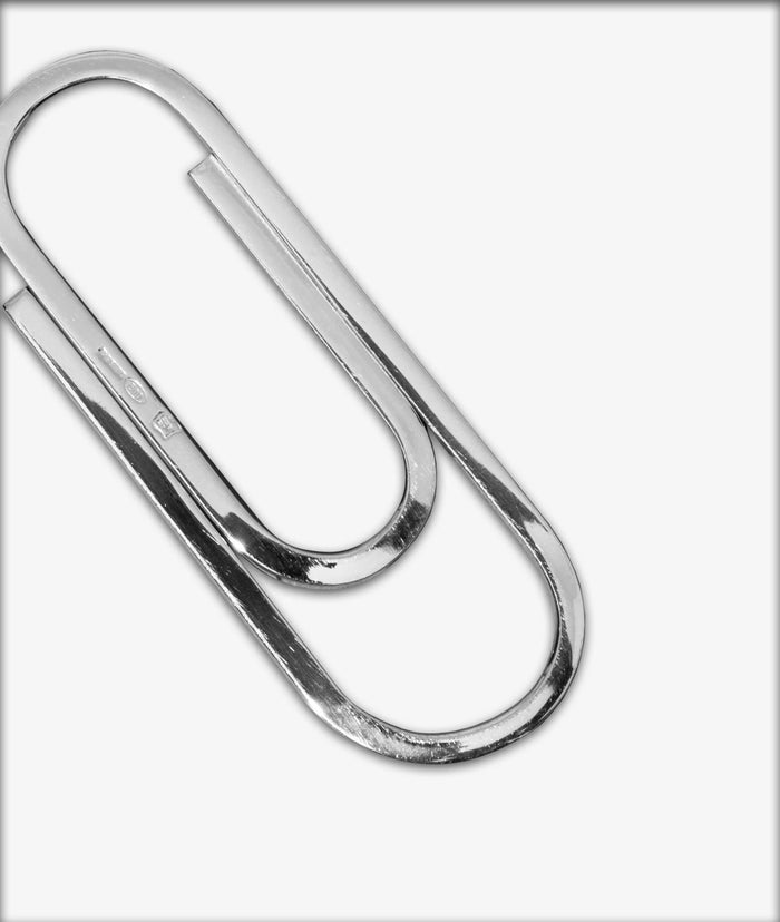 Linea Silver Paperclip Money Clip Wallets And Holder