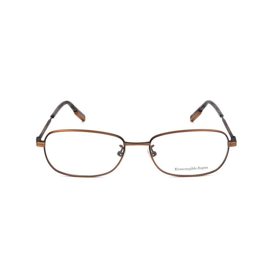 Ermenegildo Zegna EZEZ5166D38AC Metal eyeglasses in brown