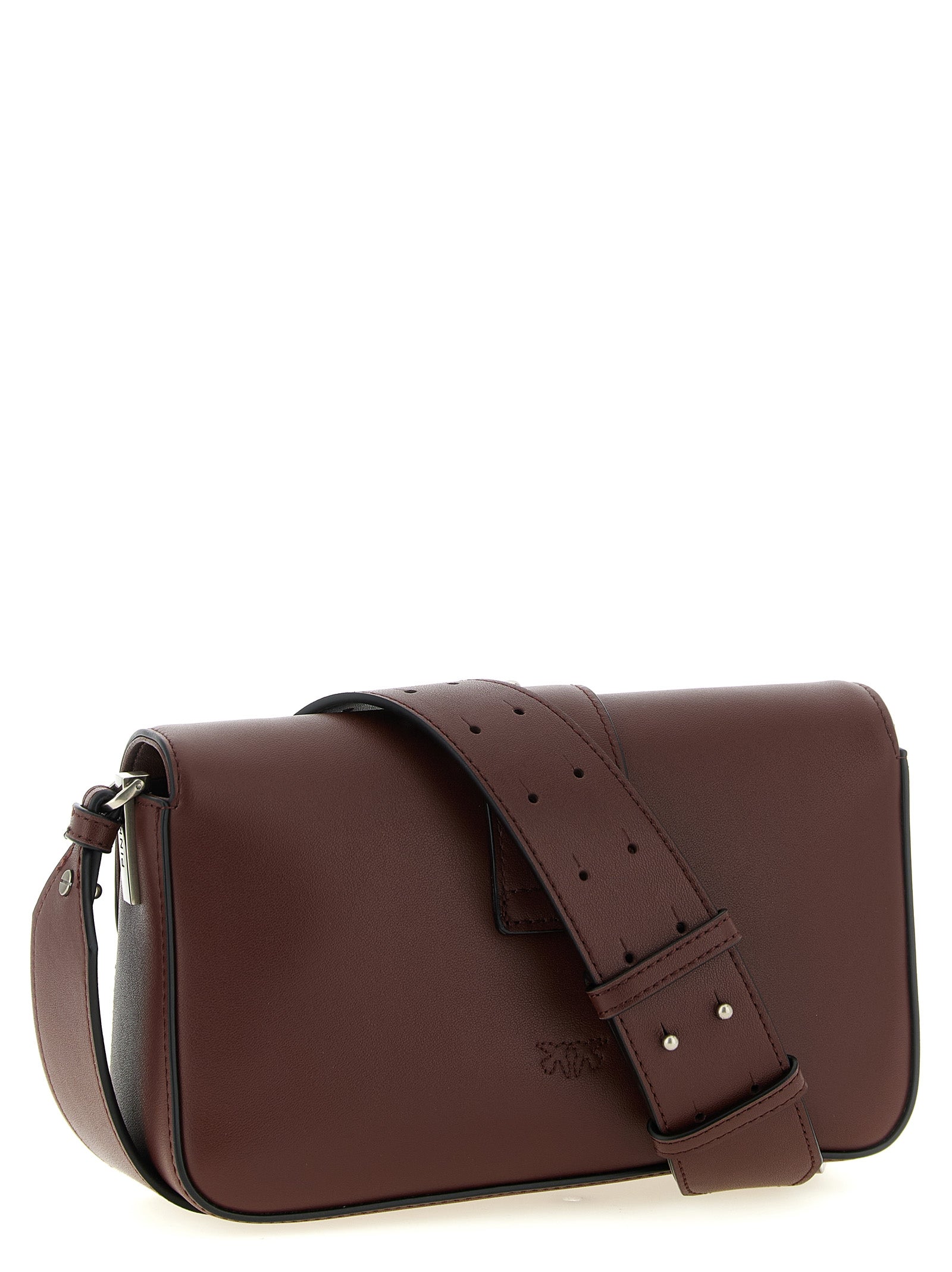 Mini Love Slouchy shoulder bag Bordeaux Cow Leather (bos Taurus)