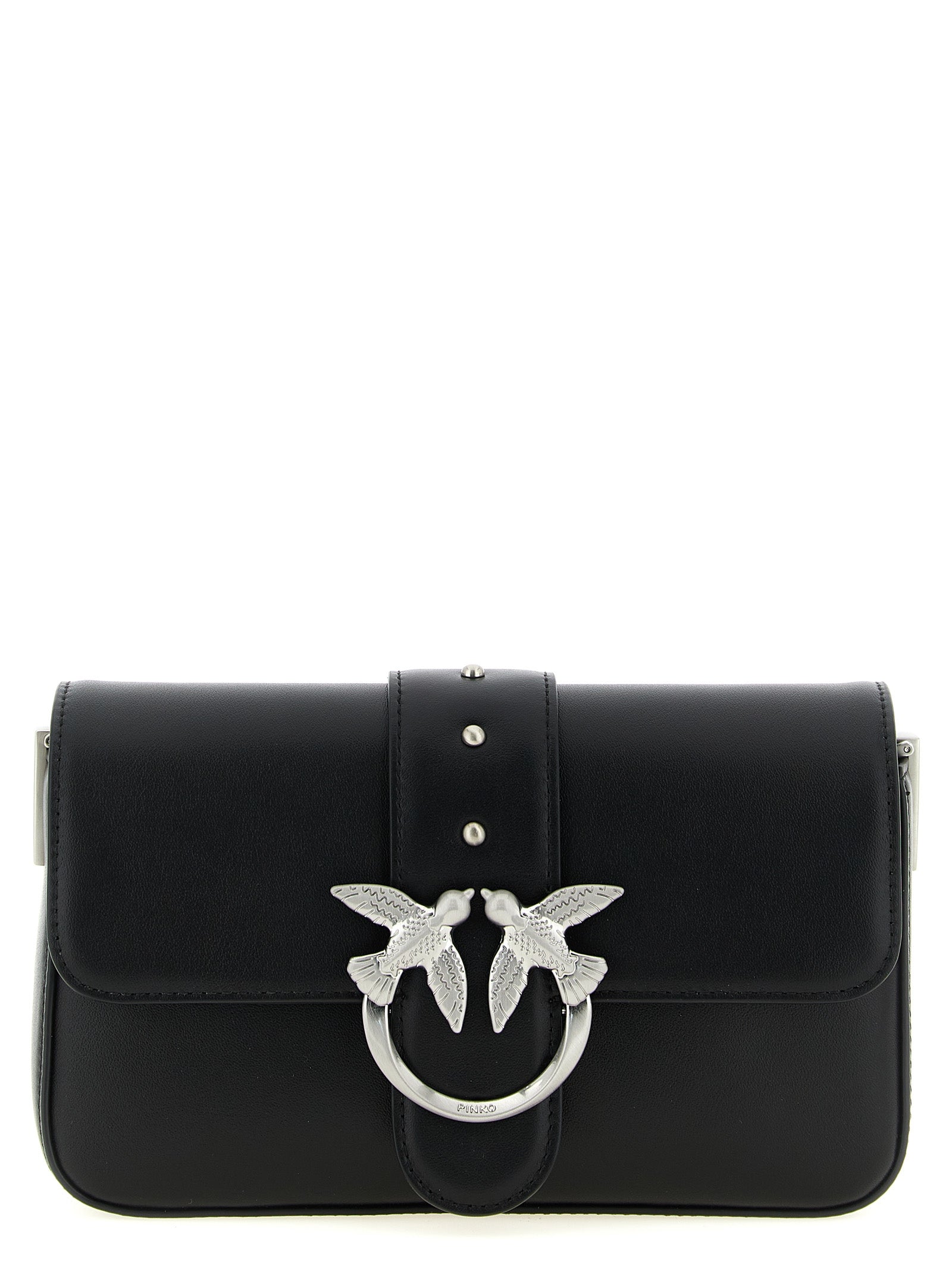 Mini Love Slouchy shoulder bag Black Cow Leather (bos Taurus)