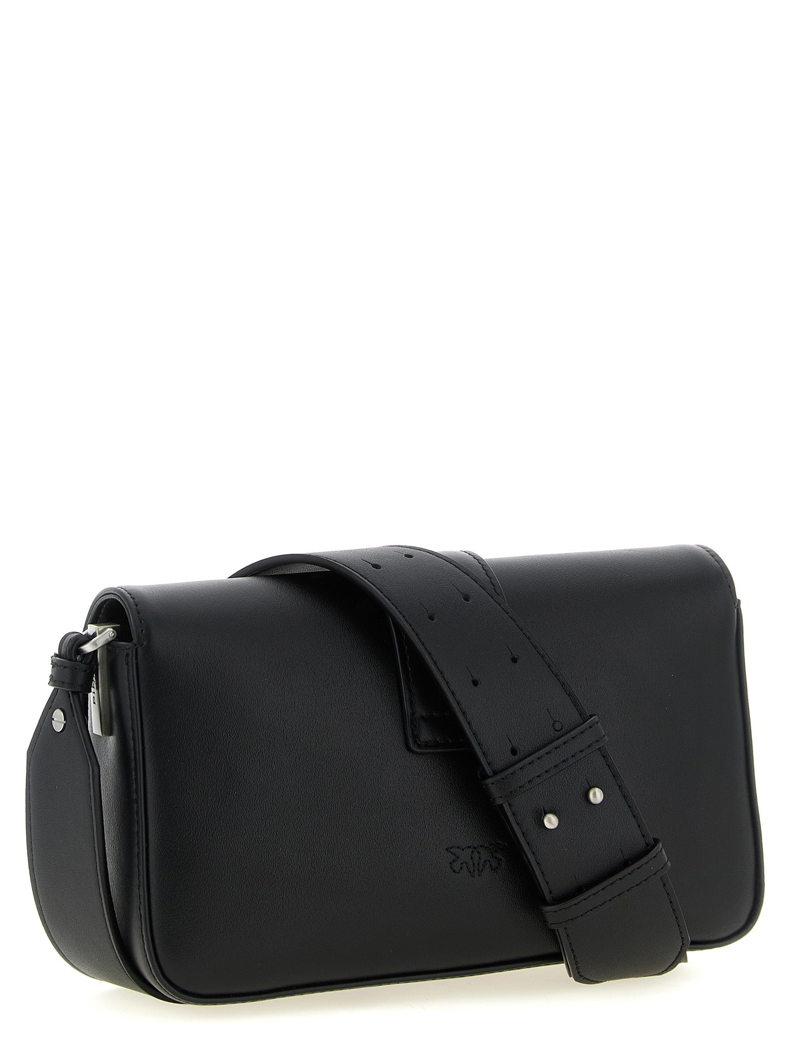 Mini Love Slouchy shoulder bag Black Cow Leather (bos Taurus)
