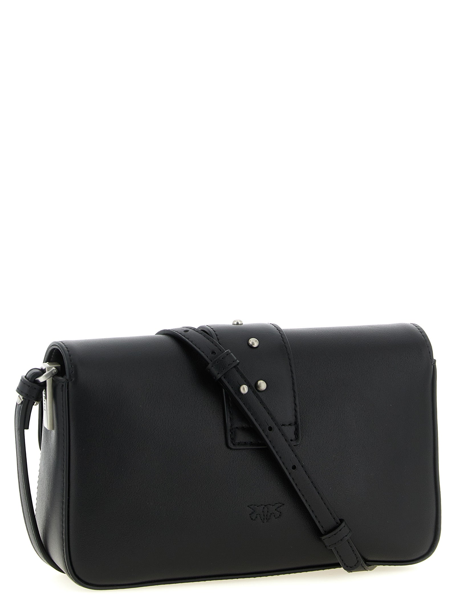Mini Love Slouchy shoulder bag Black Cow Leather (bos Taurus)