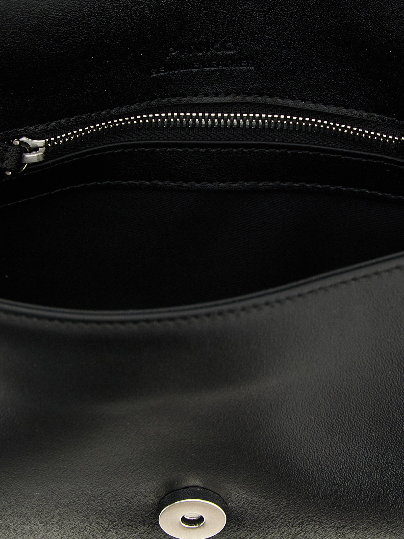 Mini Love Slouchy shoulder bag Black Cow Leather (bos Taurus)