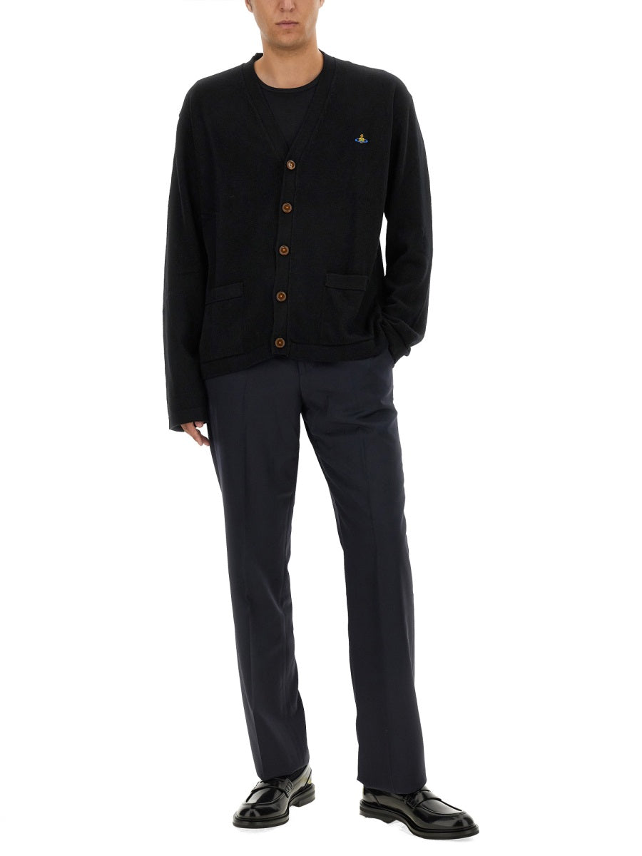 Cardigan Alex Black Cotton Cashmere Jumpers