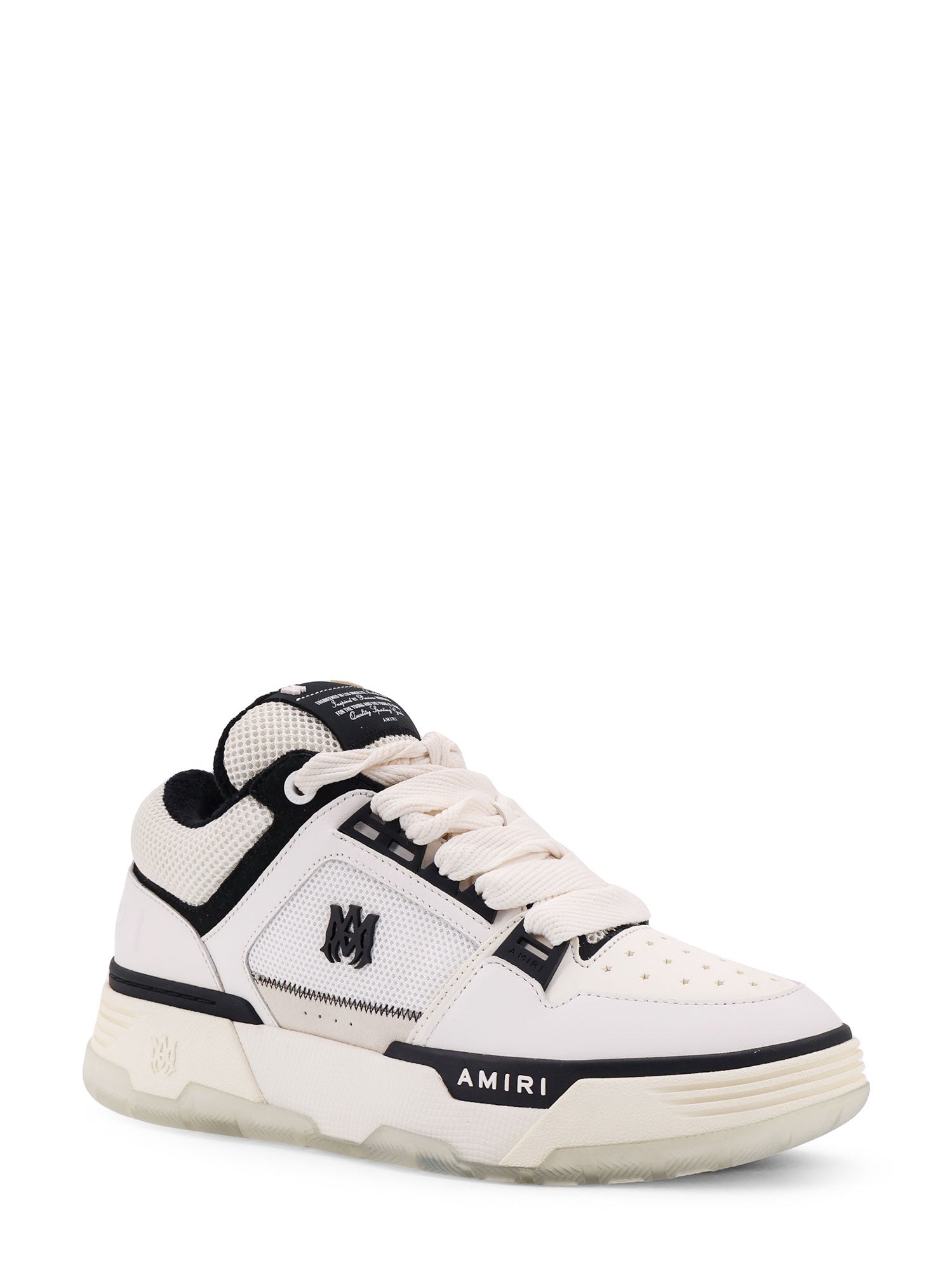 Amiri Sneakers White Upper :bovine Leather
