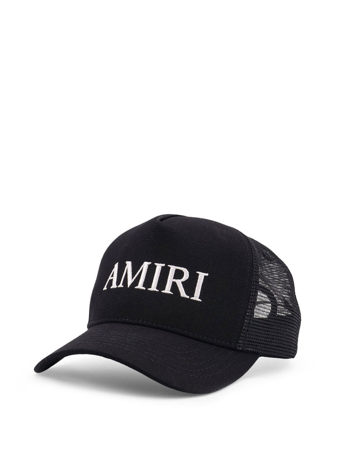 Amiri Hats Black Cotton