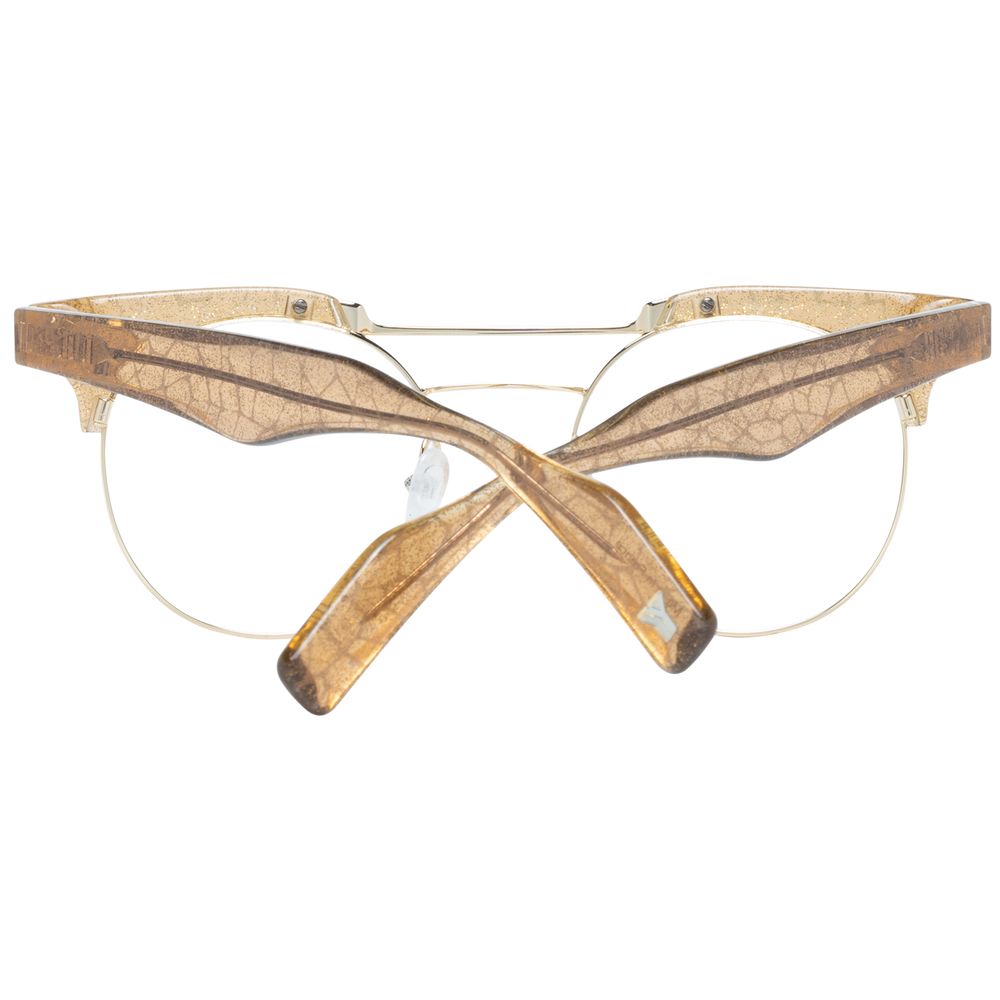 Gold Metal & Plastic Glasses (frames) Accessory