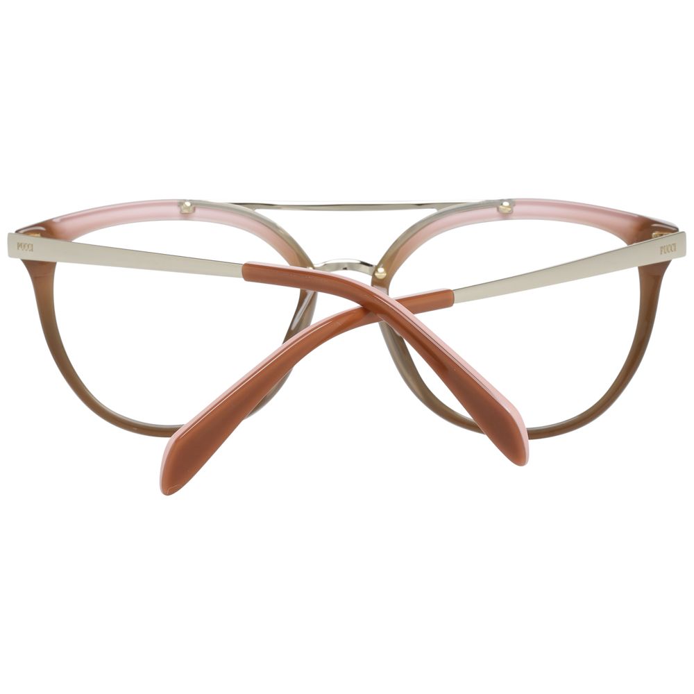 Brown Metal & Plastic Glasses (frames) Accessory