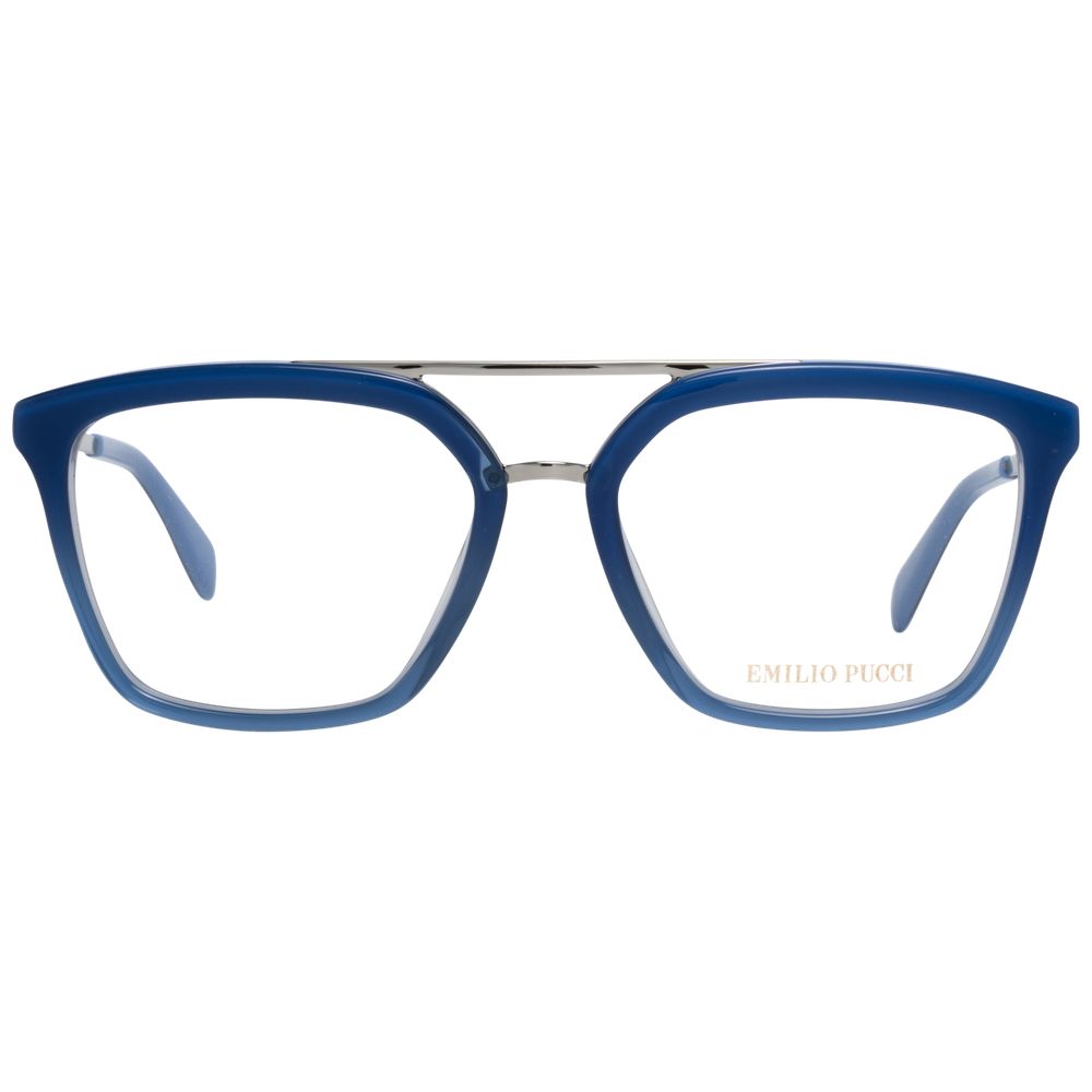 Blue Metal & Plastic Glasses (frames) Accessory