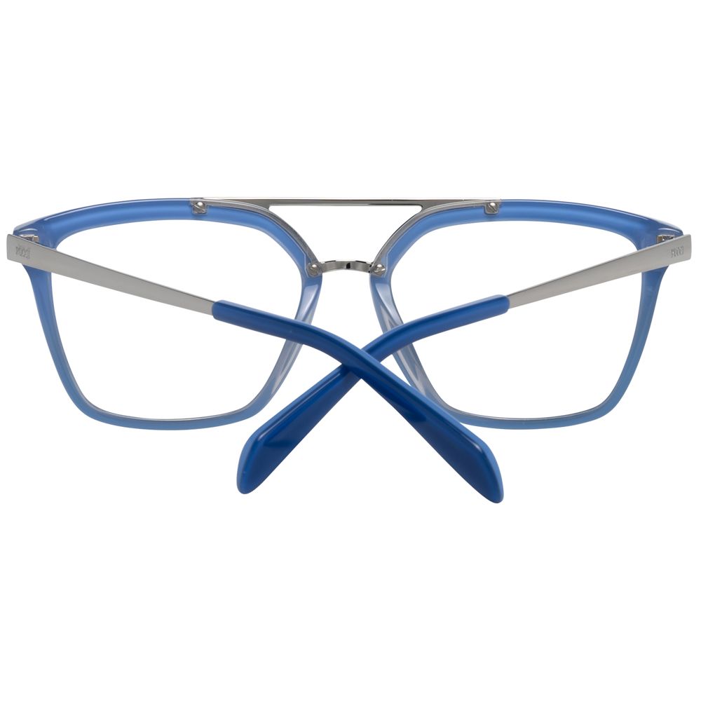Blue Metal & Plastic Glasses (frames) Accessory