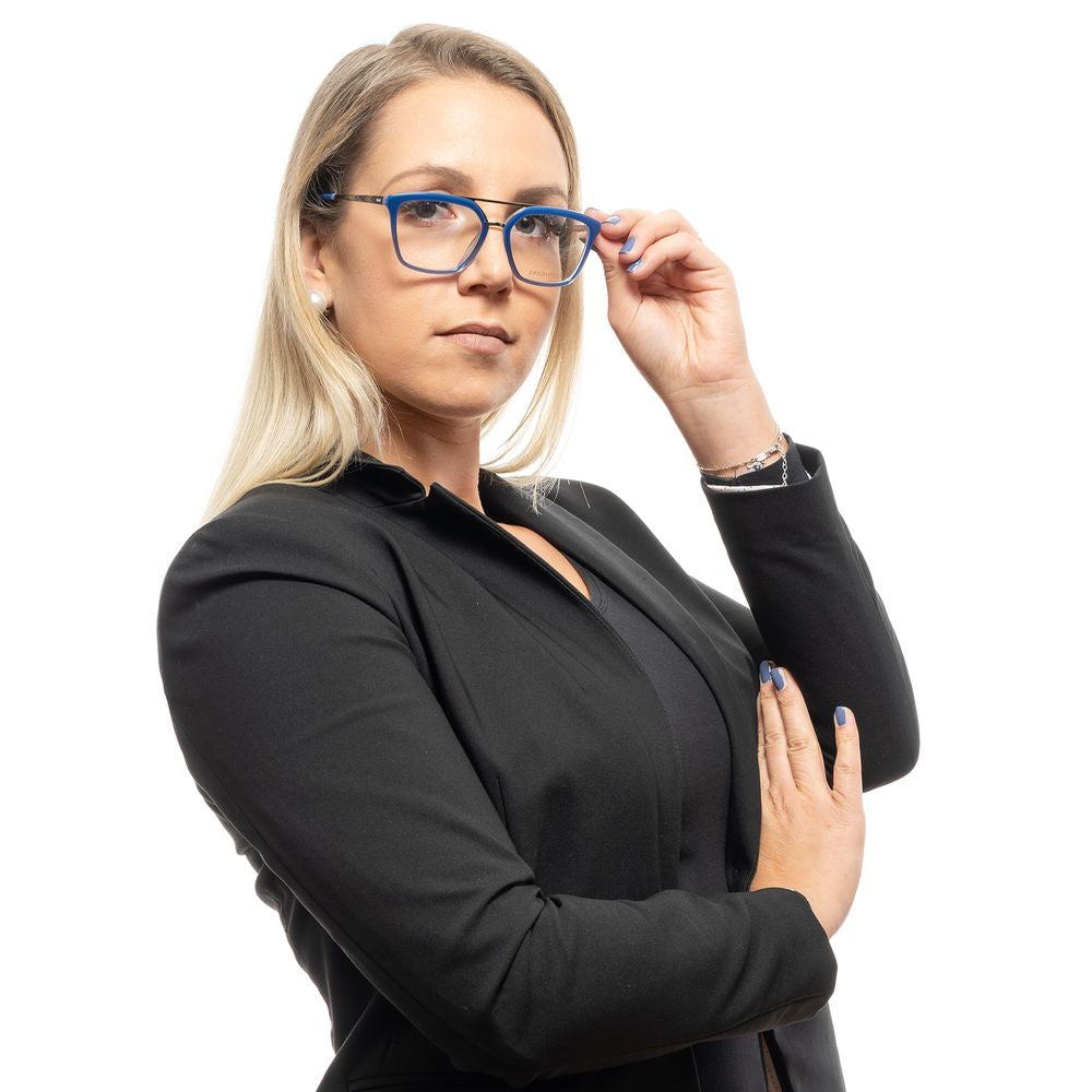Blue Metal & Plastic Glasses (frames) Accessory
