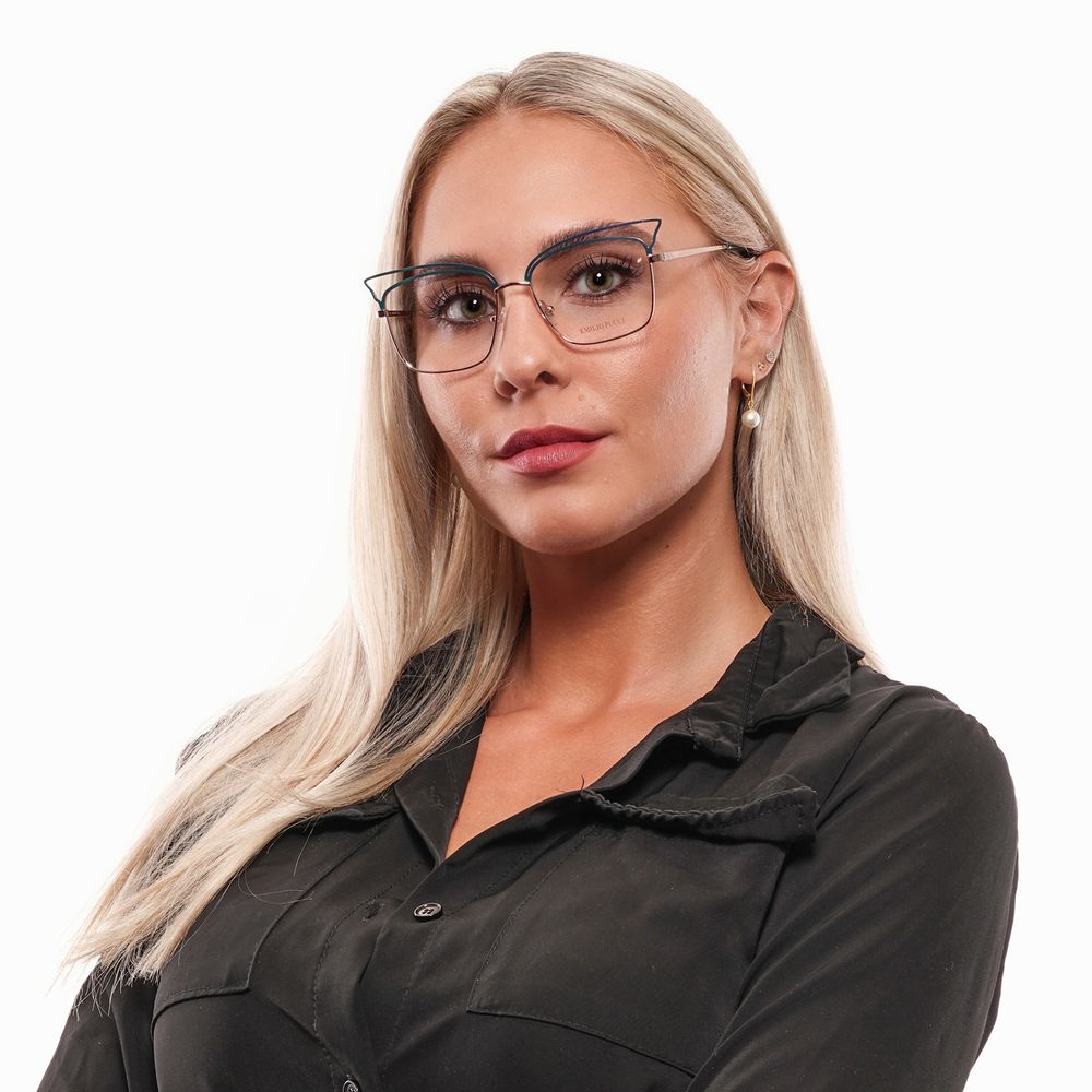 Turquoise Metal Glasses (frames) Accessory