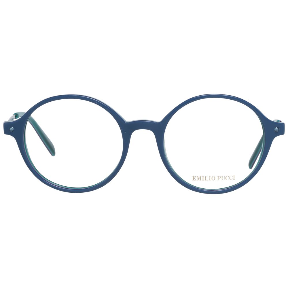 Blue Plastic Glasses (frames) Accessory