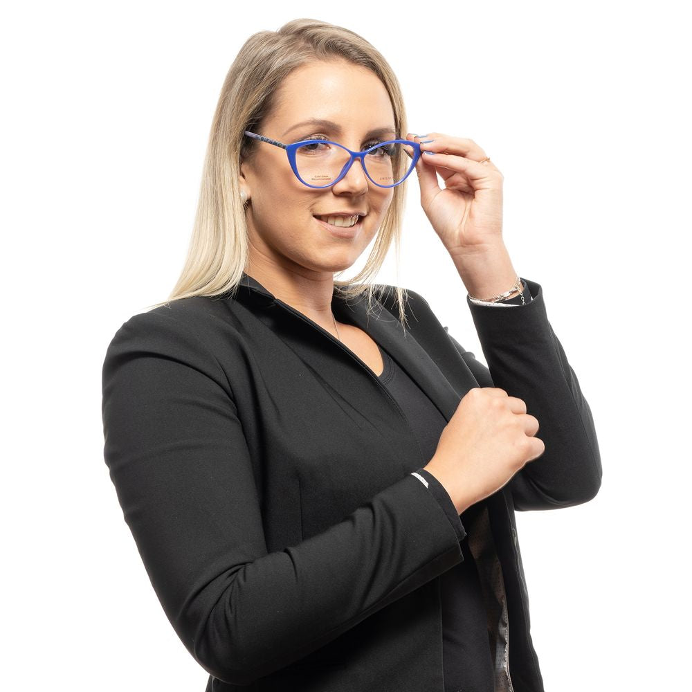 Blue Plastic Glasses (frames) Accessory