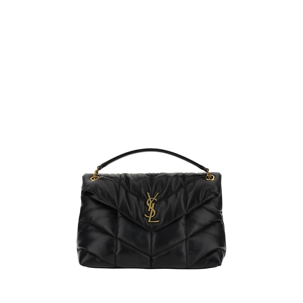 Saint Laurent 100% Lamb shoulder bag in black