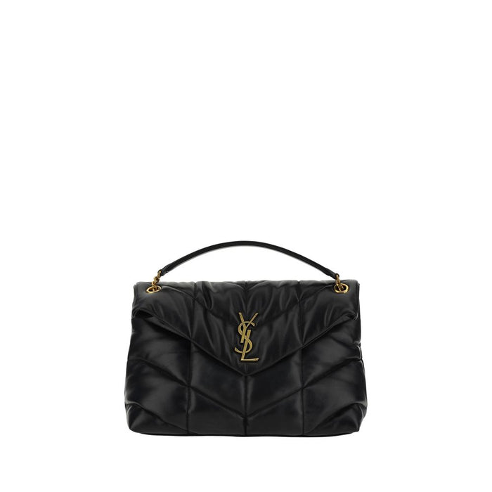 Saint Laurent 100% Lamb shoulder bag in black
