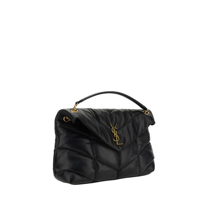 Saint Laurent 100% Lamb shoulder bag in black — view 2