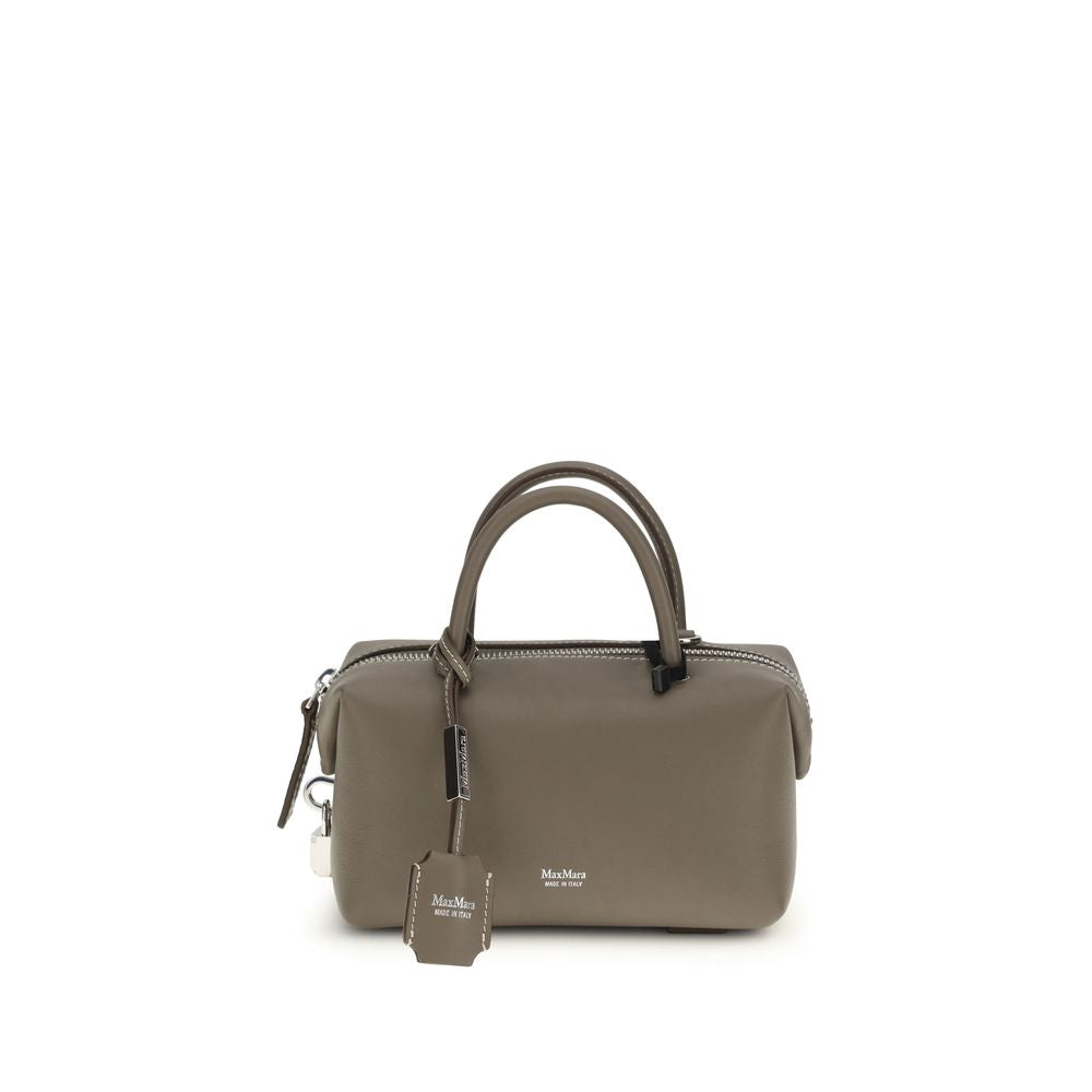 Gray Calf Leather Bos Taurus Handbag Bag
