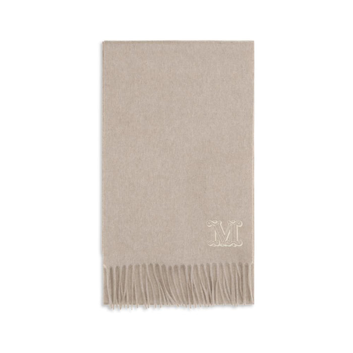 Max Mara 100% Cashmere scarf in beige