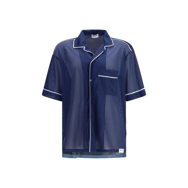 Moschino 100% Polyester shirt in navy