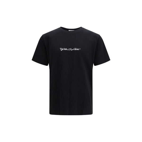 Off-White 100% Cotton t-shirt in black