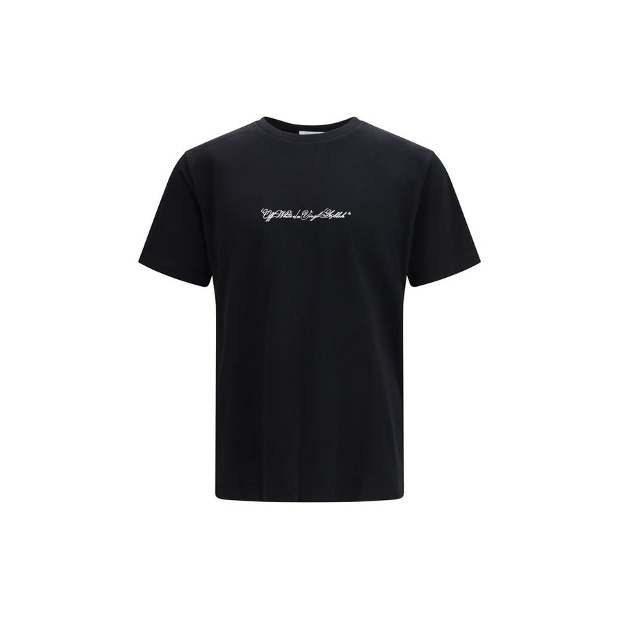 Off-White 100% Cotton t-shirt in black