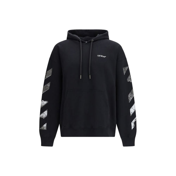 Off-White 100% Cotton hoodie in black