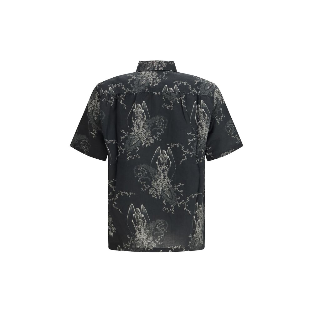 Our Legacy 55% Cotton 45% Linen shirt in gray — view 2