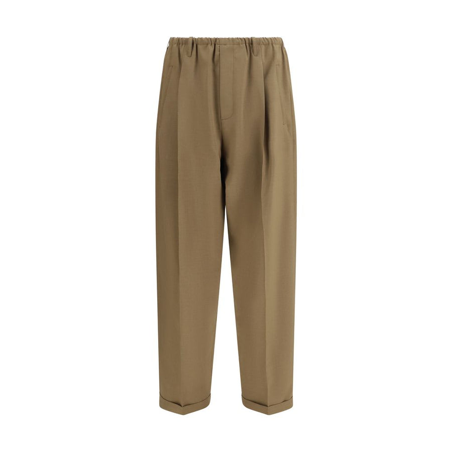 Magliano 100% Polyester trousers in beige