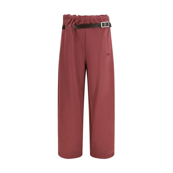 Magliano 100% Cotton trousers in red