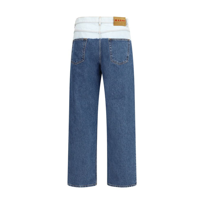 Marni 100% Cotton jeans in blue — view 2