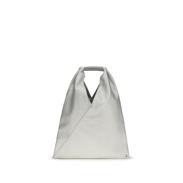 Silver Polyethylene Handbag Bag