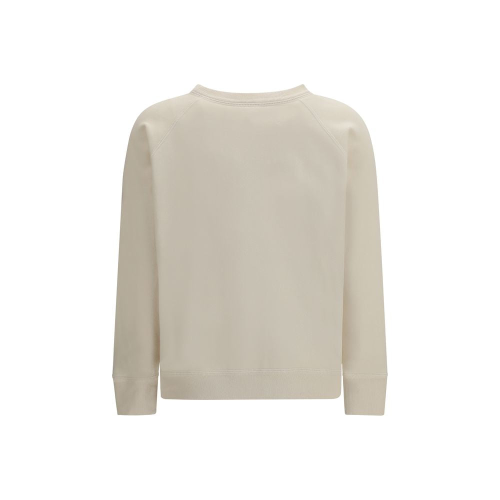 Marant Etoile 88% Cotton sweatshirt in beige — view 2