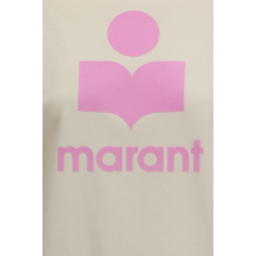 Marant Etoile 88% Cotton sweatshirt in beige — view 3