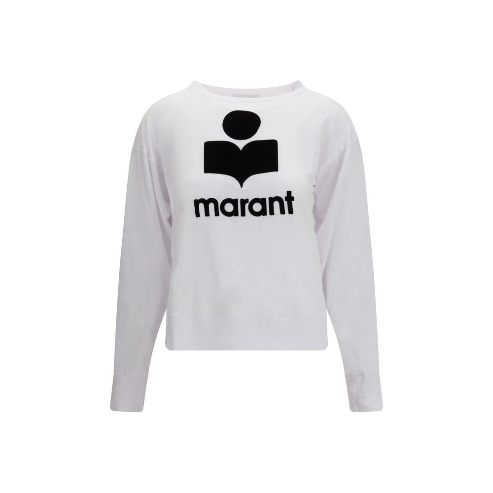 Marant Etoile 100% Linen sweatshirt in white