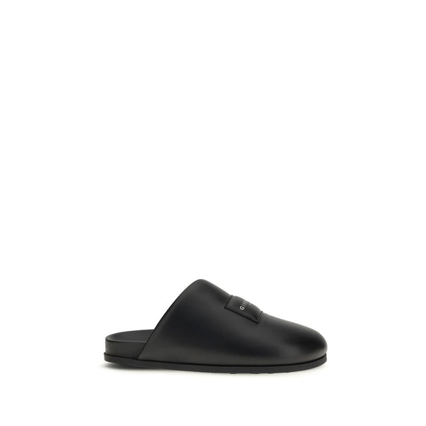 Givenchy 100% Calf Leather Bos Taurus slipper in black