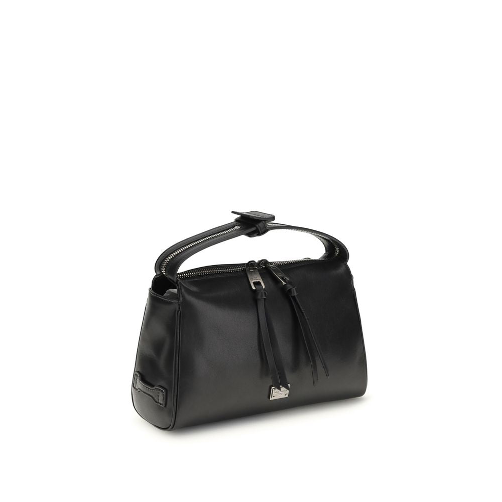 Black Calf Leather Bos Taurus Handbag Bag