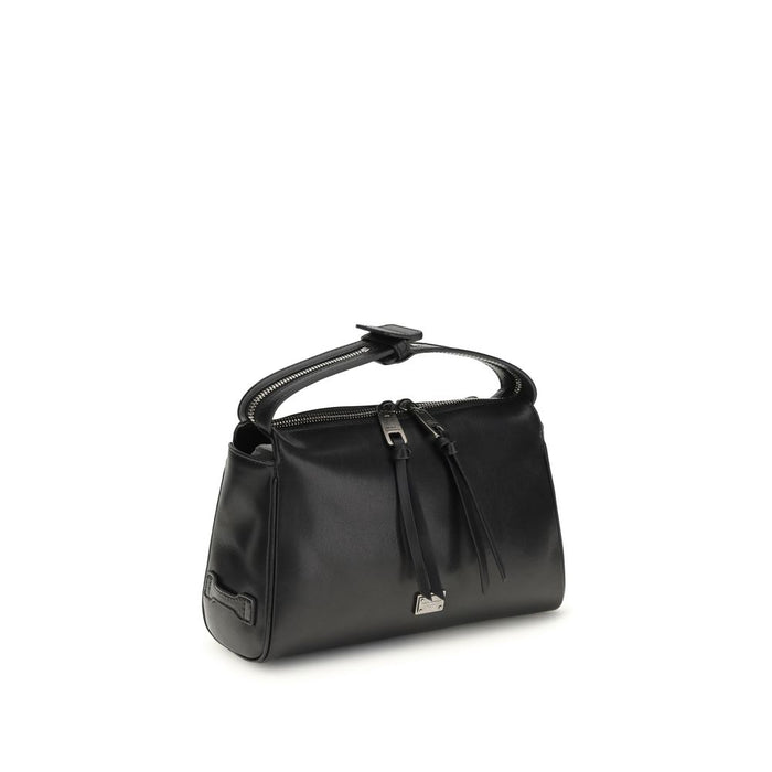 Black Calf Leather Bos Taurus Handbag Bag