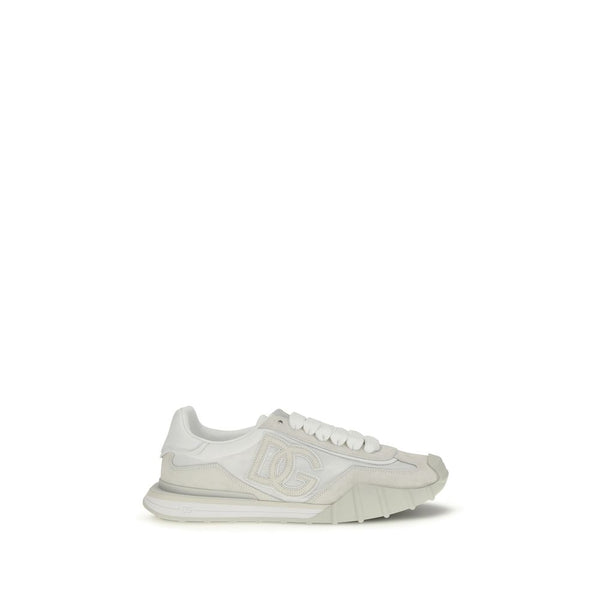 Dolce & Gabbana Upper: 54% Calf Leather Bos Taurus sneaker in white