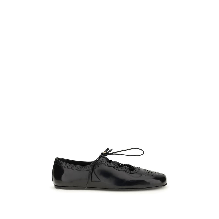Church'S Upper: 100% Calf Leather Bos Taurus; Sole: 100% Calf Leather Bos Taurus ballet flat in black