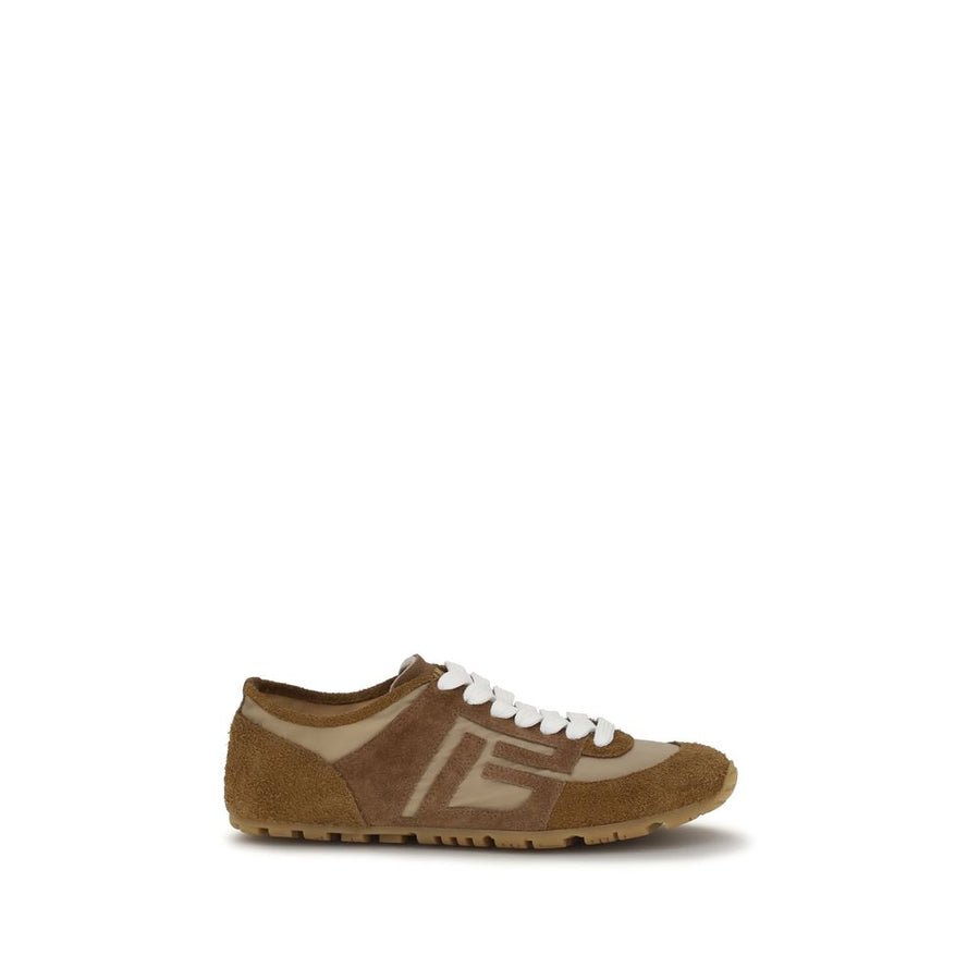 Balmain Upper 100% Calf Leather Bos Taurus sneaker in beige