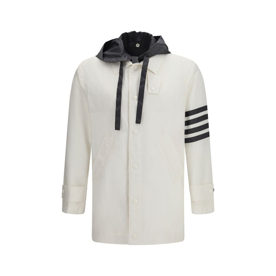 Thom Browne 81% Polyamide jacket in white