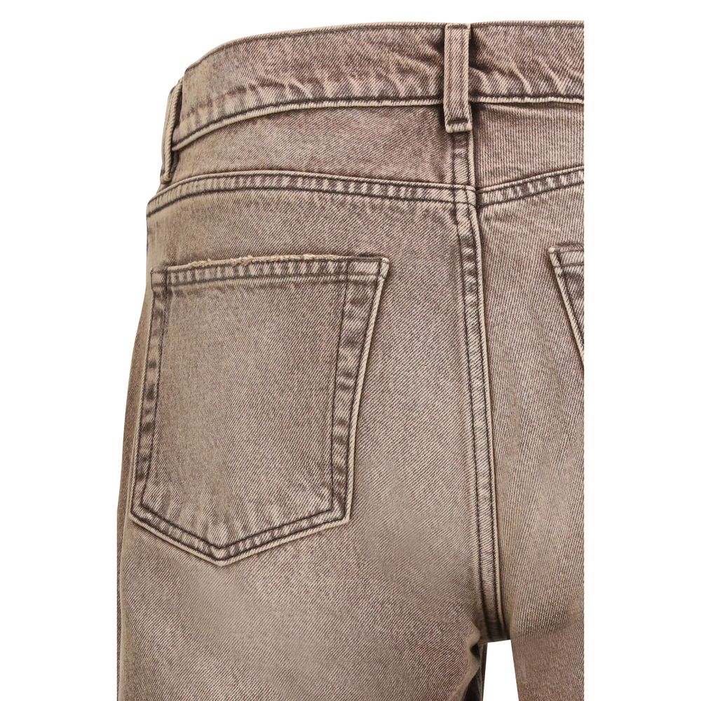 Our Legacy 80% Cotton jeans in beige — view 3