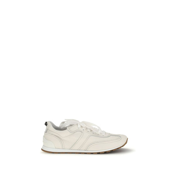 Brunello Cucinelli Upper: 100% Calf Suede sneaker in white