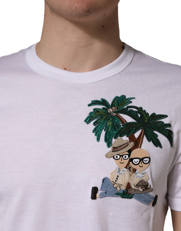 Dolce & Gabbana 100% Cotton t-shirt in white